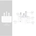 شارژر 20 وات اپل Apple Charger 20Watt (کدB9001) - Image 5