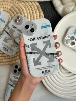 قاب Off-White لنز رینگی سفید (کدC1320)