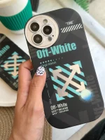 قاب Off-White لنز رینگی مشکی (کدC1321) - Image 4
