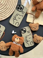 قاب Teddy bear Nice Day با آویز عروسکی (کدC1516) - Image 4