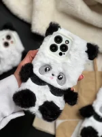 قاب Panda عروسکی پشمالو (کدC1606) - Image 3