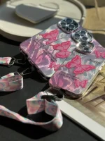 قاب Pink Butterfly (کدC1660) - Image 2