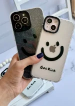قاب Smile اکلیلی شفاف آیفونی (کدC1735) - Image 2