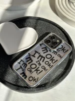 قاب I'm OK نقره ای (کدC1413) - Image 2