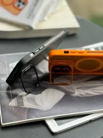 قاب Matte CasePro Lens with MagSafe استند شو با لنز رینگی (کدC1608) - Image 5