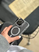 قاب Matte CasePro Lens with MagSafe استند شو با لنز رینگی (کدC1608) - Image 6