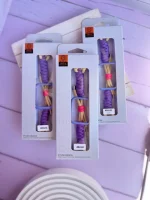 بند اپل واچ بافت بنفش کنفی با گارد سیلیکونی (کدw5060) - Image 4