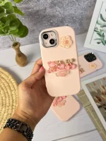 قاب Sweet عروسک شیشه ای صورتی (کدC1798) - Image 2