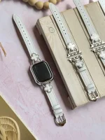 بند اپل واچ چرمی الحمرا Arpels (کدw5061) - Image 4