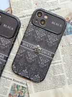 قاب Black Design گل نقره ای (کدC1762) - Image 2