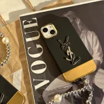قاب GOLD YSL با آویز (کدC1401)