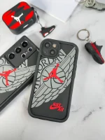 قاب سالید Nike Air Jordan برجسته آیفون و سامسونگ و شیائومی (کدC1852) - Image 3