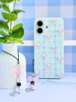 قاب Pink Seoul با آویز (کدC2031)