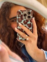 قاب Aqua Leopard آیفون (کدC2088) - Image 3