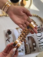 بند اپل واچ النگویی Love Cartier (کدw5069) - Image 4
