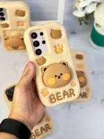 قاب Bear سیلیکونی استند شو آیفون ، سامسونگ ، شیائومی (کدC1519) - Image 2