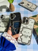 قاب Hello Kitty نگینی (کدC2122) - Image 2