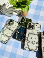 قاب Hello Kitty نگینی (کدC2122) - Image 4