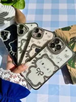 قاب Hello Kitty نگینی (کدC2122) - Image 3