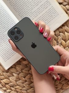 قاب موبایل آیفون جنتلمن پشت گلس محافظ لنزدار - Image 3