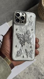 قاب موبایل آیفون پروانه گلامور - Image 2