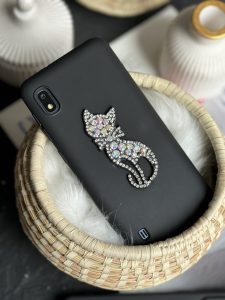 قاب موبایل سامسونگ بلک کت نگین دار - Image 2
