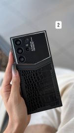 قاب موبایل VERTUقاب چرم طرحدار - Image 2