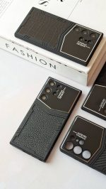 قاب موبایل VERTUقاب چرم طرحدار - Image 4