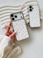 قاب موبایل کروم گل ریز سرخابی - Image 5