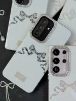 قاب پاپیون دور لنز نگین/شاین Lovely Power سامسونگ و شیائومی (کدC2262) - Image 7