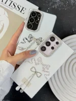 قاب پاپیون دور لنز نگین/شاین Lovely Power سامسونگ و شیائومی (کدC2262) - Image 3