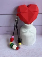 کاور ایرپاد قلب قرمز با آویز (کدa0014) - Image 5