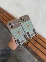 قاب موبایل چهارخونه سبز - Image 7