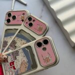 قاب موبایل خانواده گربه با اویز - Image 5