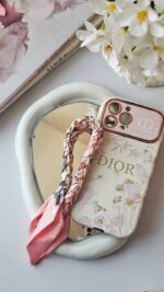 قاب موبایل کانسپت Dior همراه با آویز